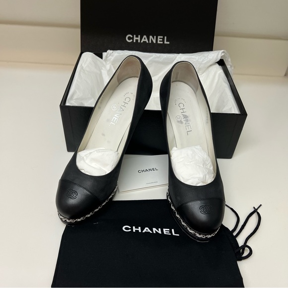 Chanel inner platform heels - Picture 1 of 6